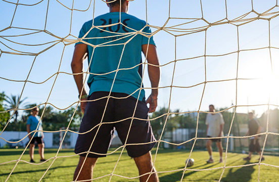 terrain de foot